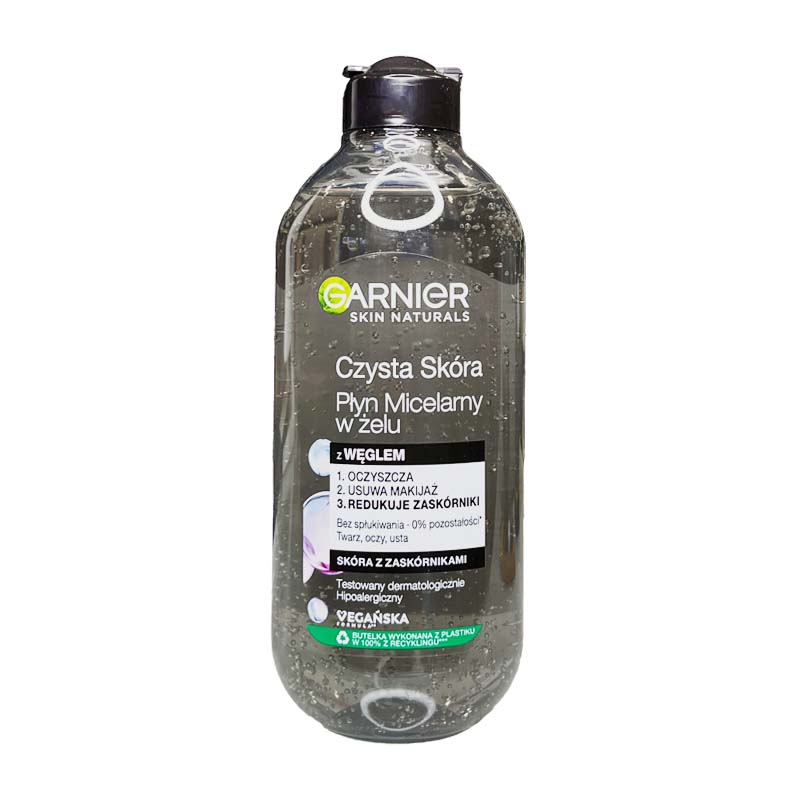 میسلار ژل زغالی گارنیر